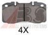 A.B.S. 37743 OE Brake Pad Set, disc brake